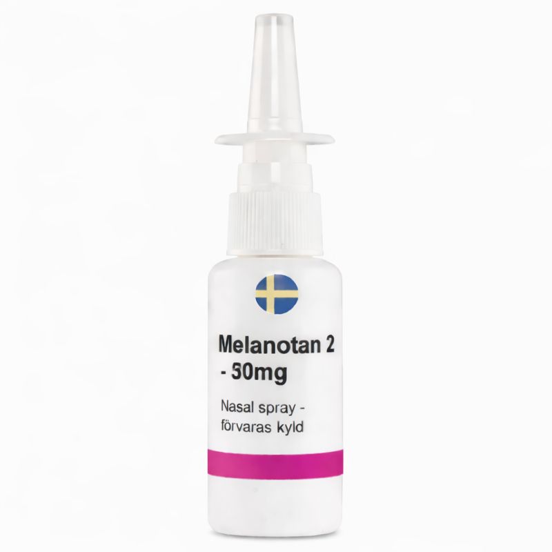 Melanotan 2 - Oblandat nässpraykit - 50mg (5x10mg)