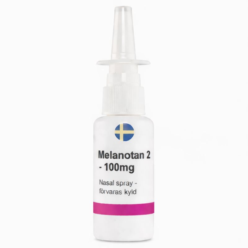 Melanotan 2 - Oblandat nässpraykit - 100mg (10x10mg)