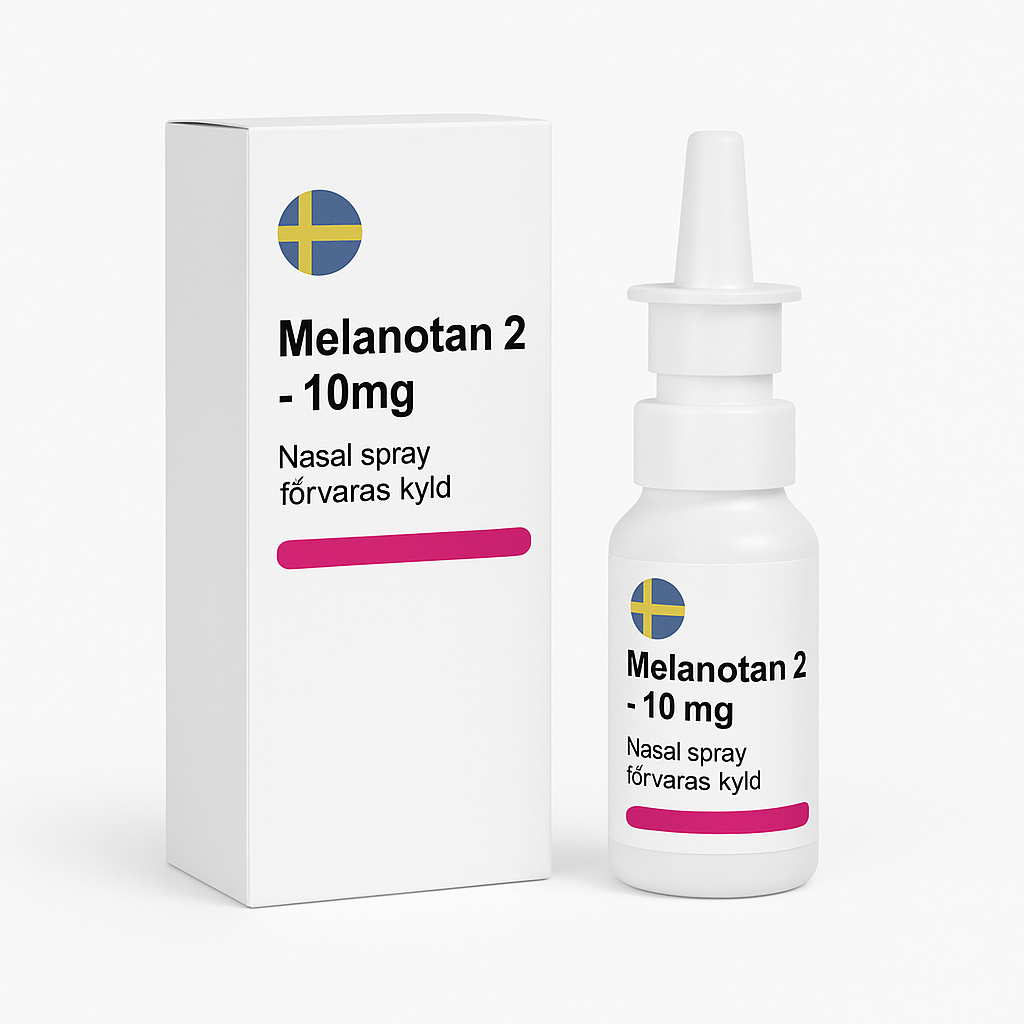 Melanotan 2 - Färdigblandat nässpray - 10mg (1x10mg)